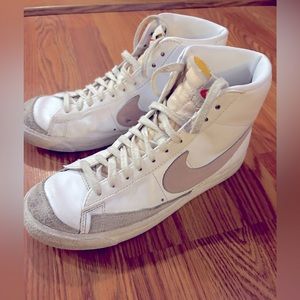 Women’s Nike Blazer high top tennis shoes